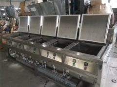 多槽超聲波清洗機(jī)客戶現(xiàn)